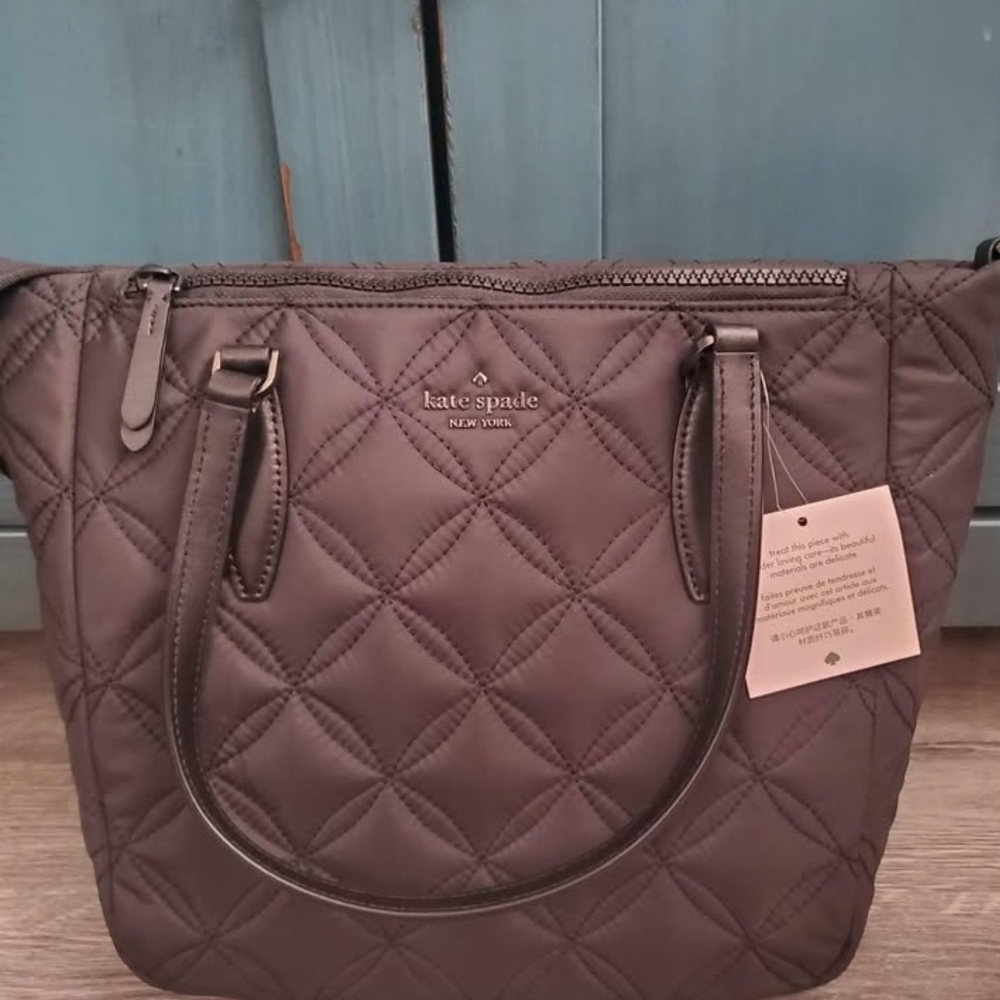 Kate Spade Quilted Black Tote